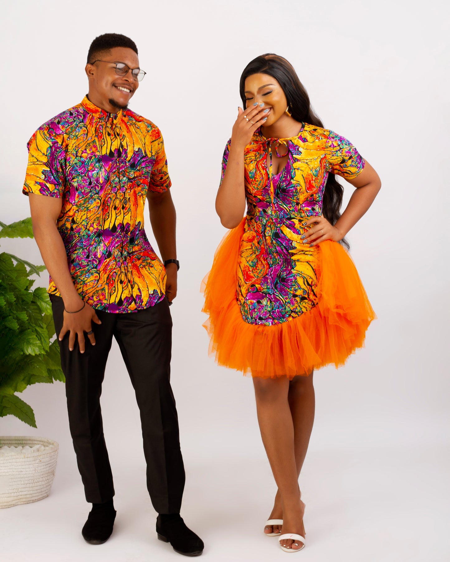 Tariro Couples Matching African Outfits
