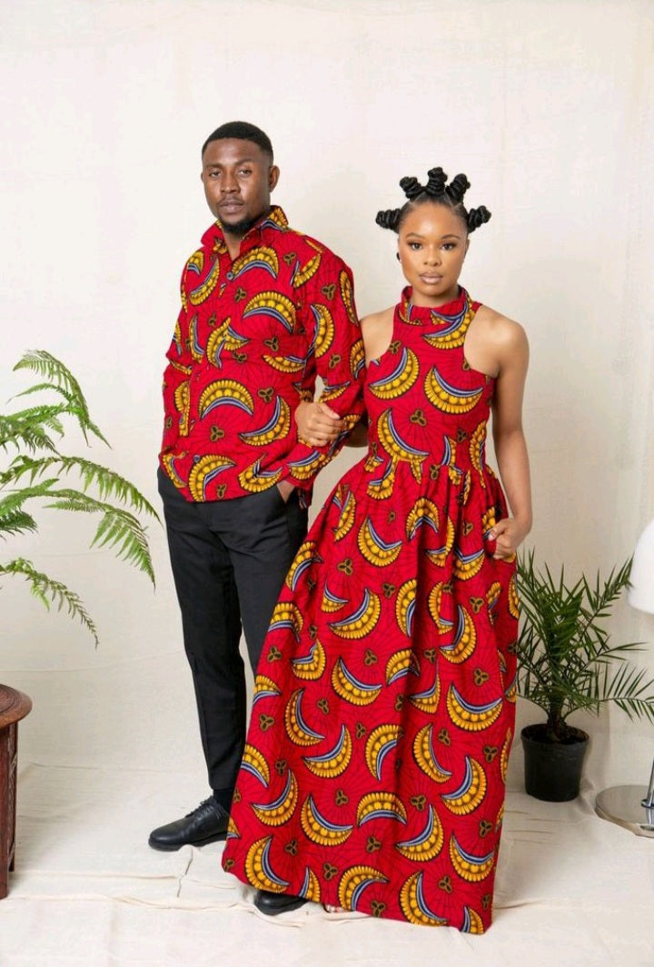 Onome Couple Matching African Outfits – Afrothrone