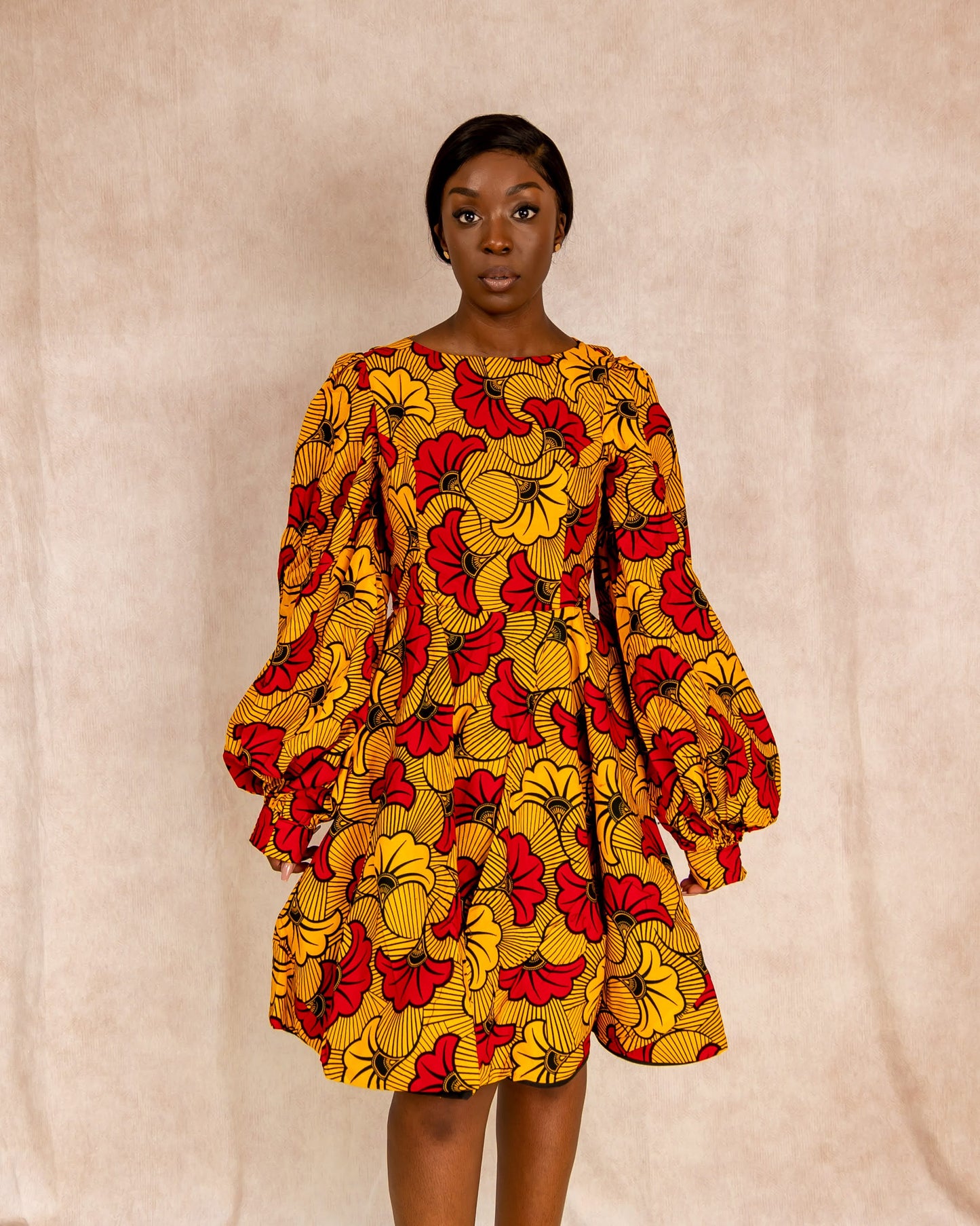 Bukola African print Dress