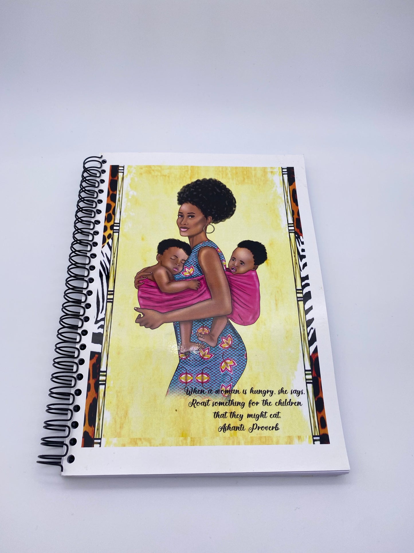 African proverb inspirational Journal wire notebooks