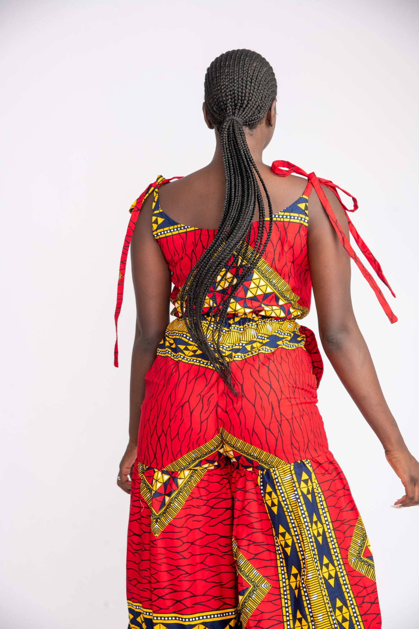 Bella African Print Ankara Jumpsuit