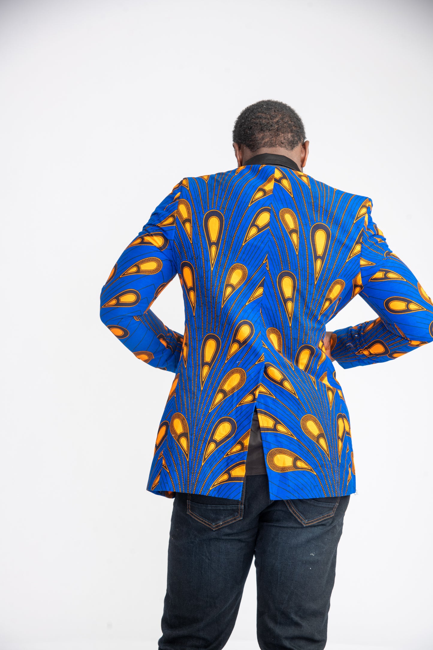 Jidenna Men African Print Jacket