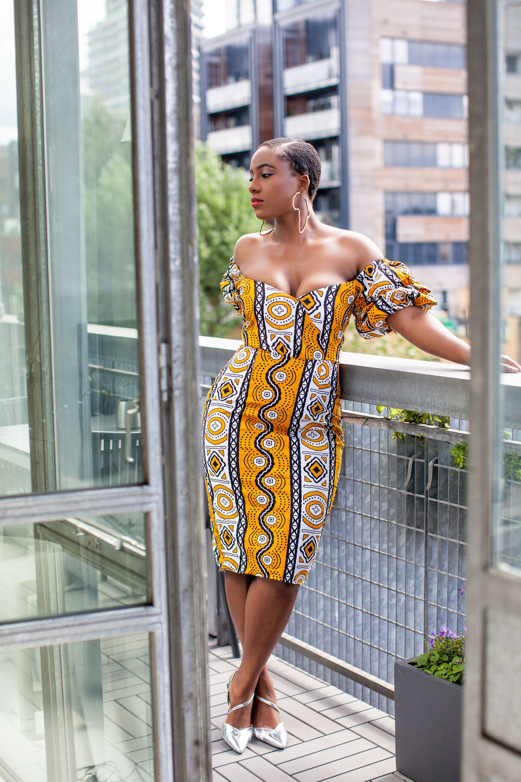 African print Vanu dress