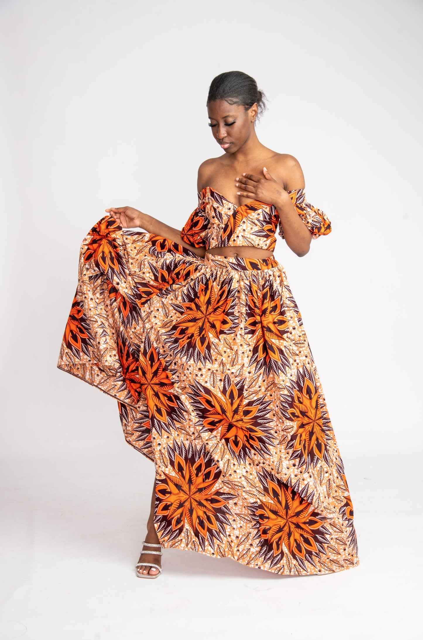 Zainab African Print 2 piece set