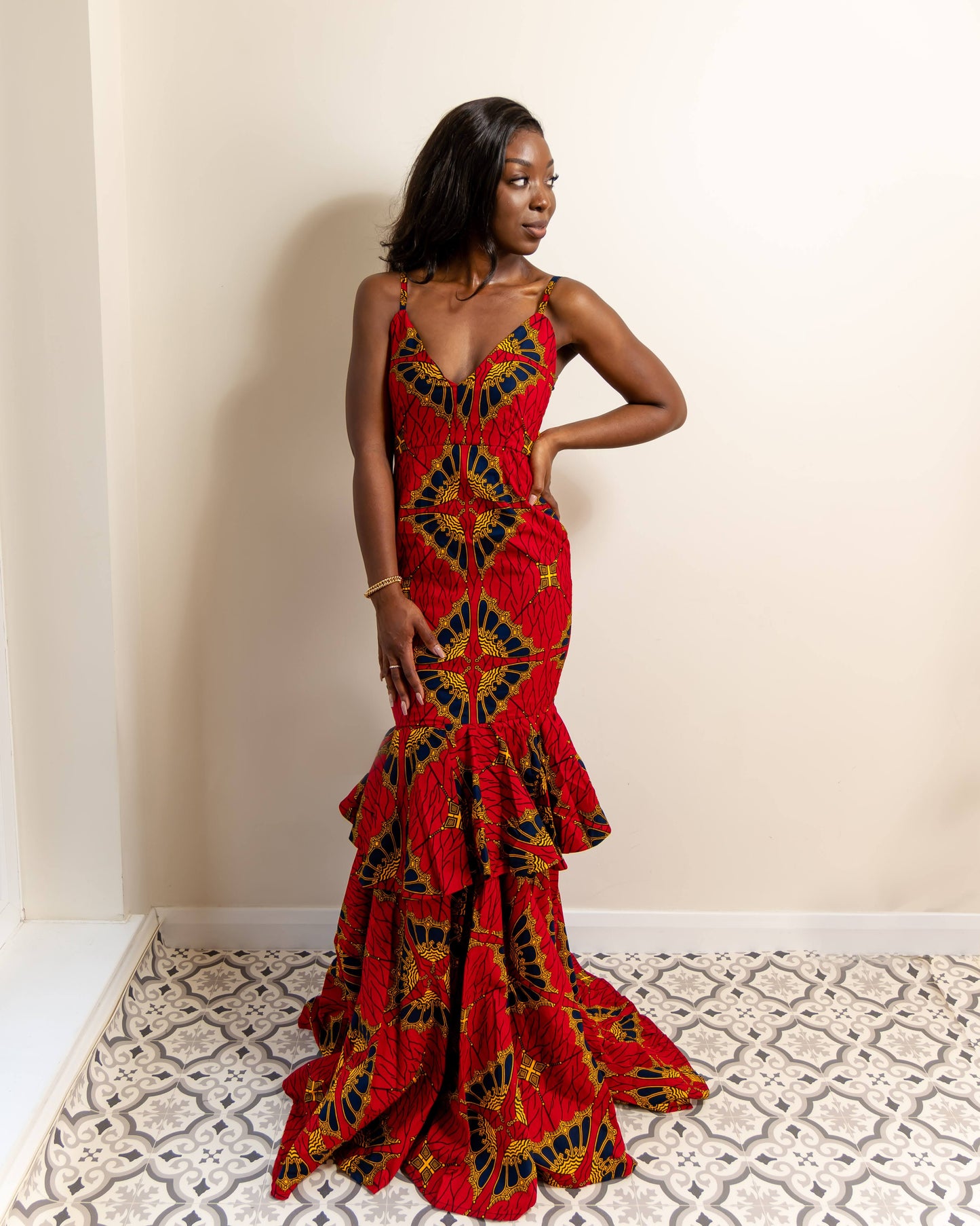 Ireri African print Dress
