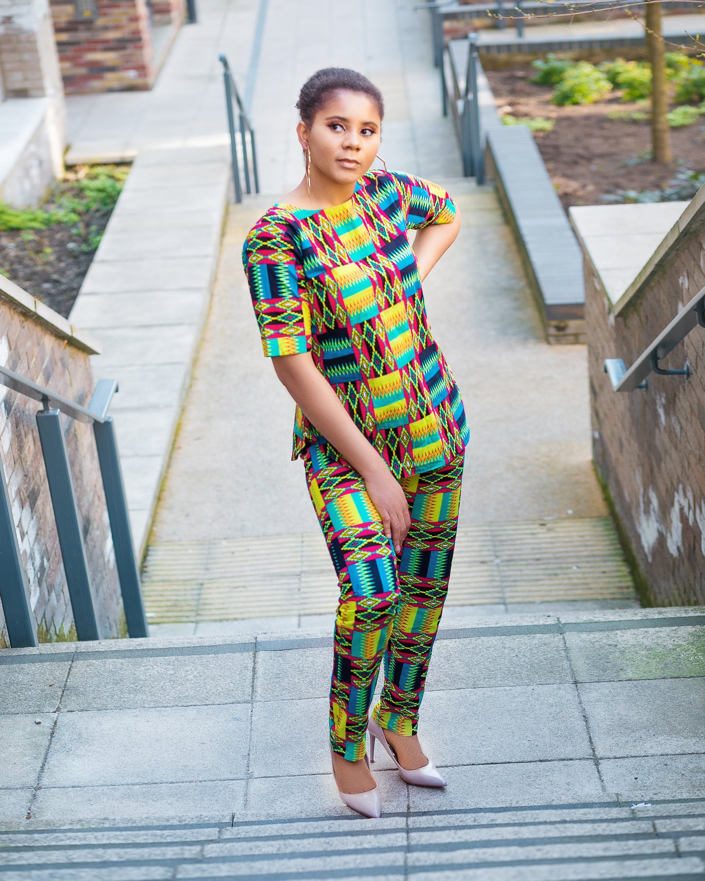 Kuukuwa African Print 2 Piece Set