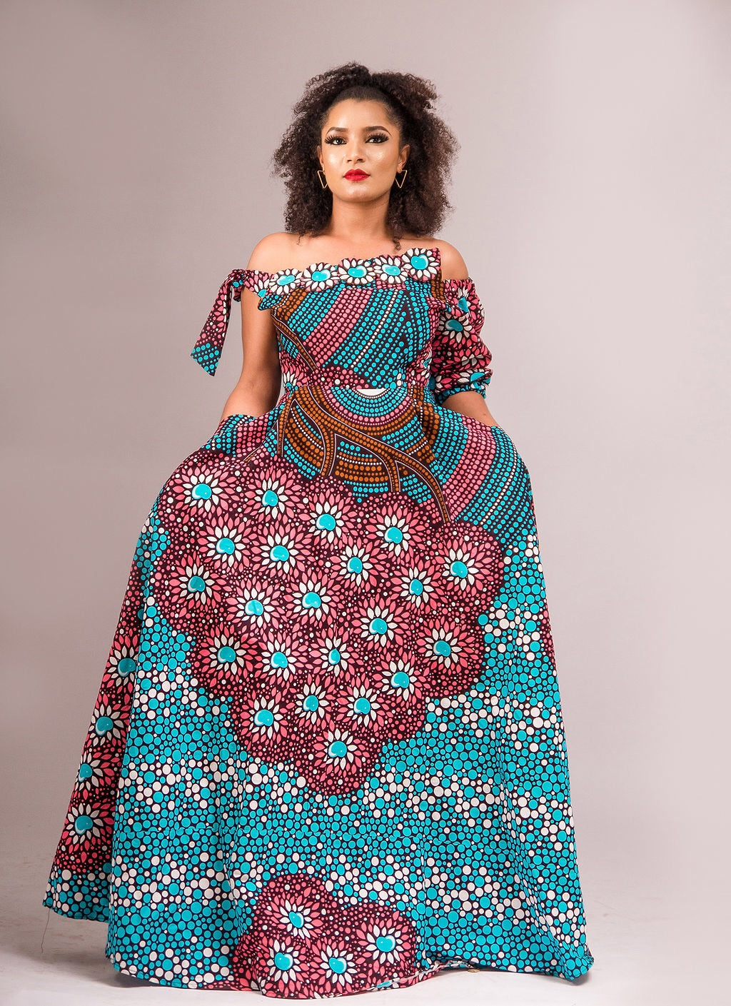 Ankara maxi 2025 dresses 2019