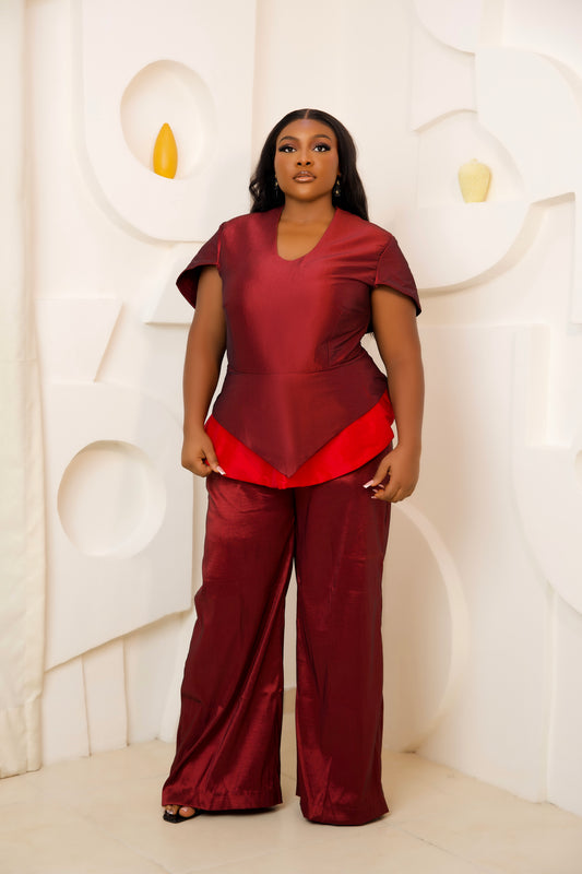 Jeil Pants And Top 2-Piece set