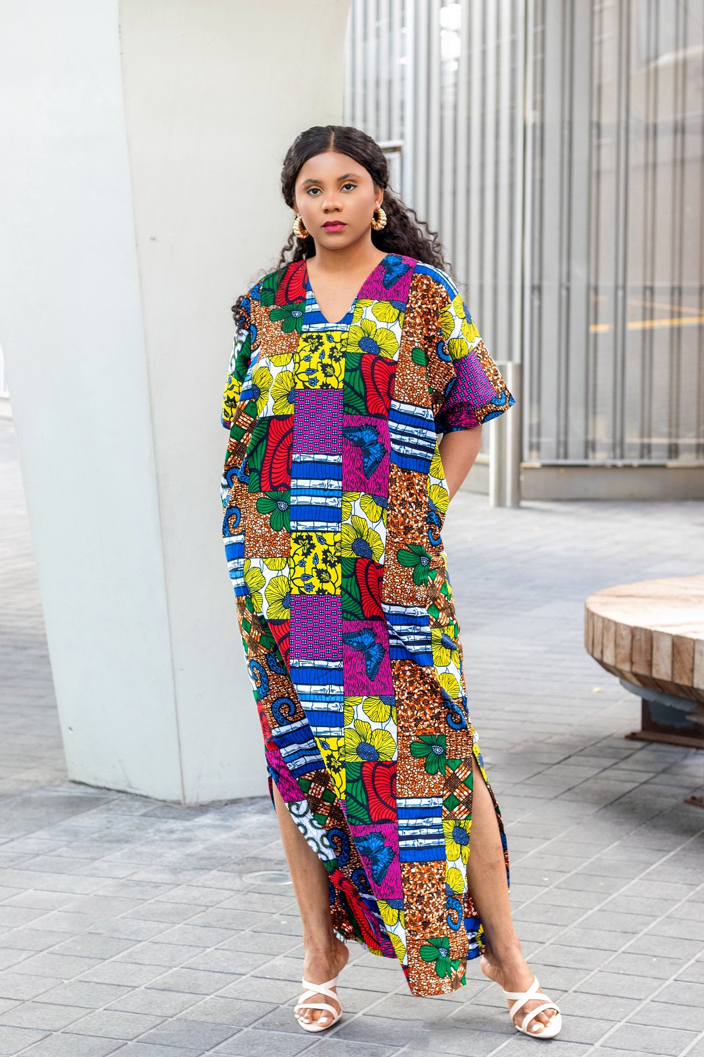 Toya African Kaftan dress