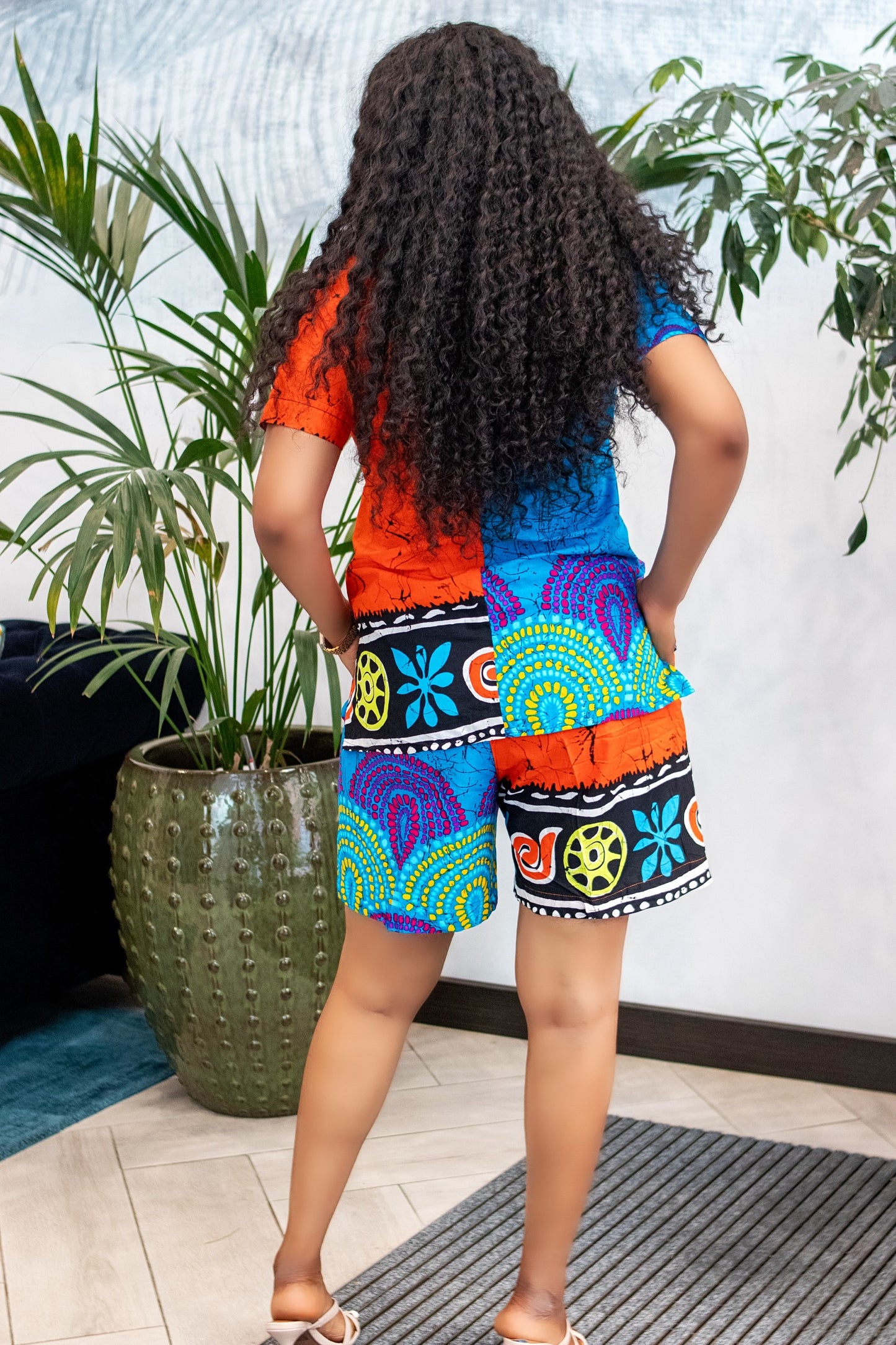 Nsikan 2 piece short and top matching set