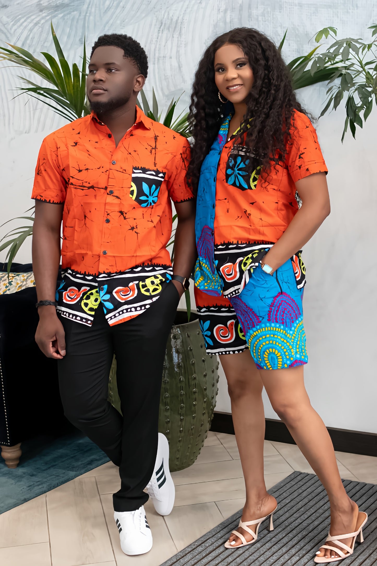 Nsikan Couples Matching African Outfits 2