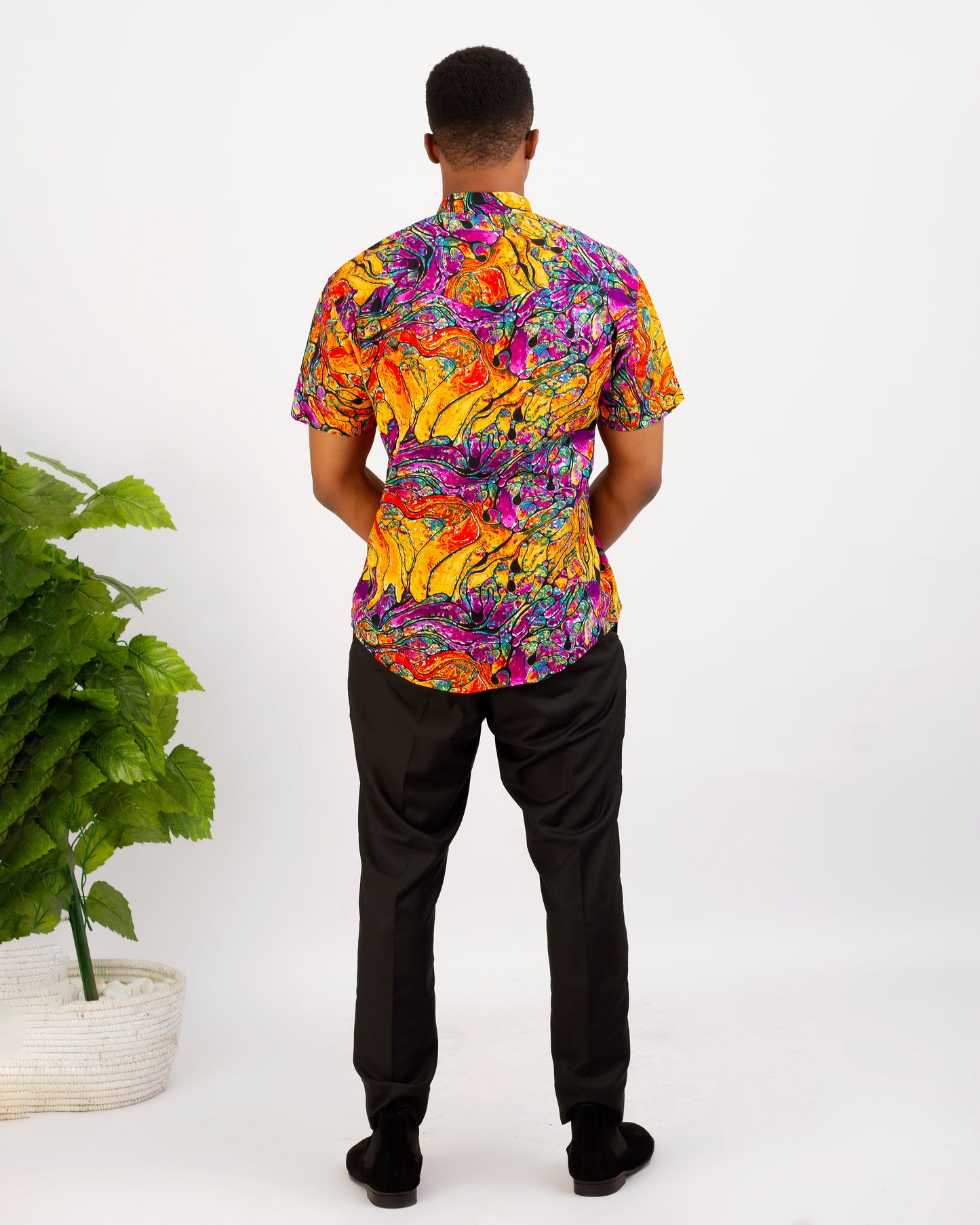 Tariro Men African Print Shirt