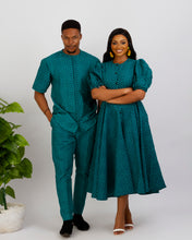 Load image into Gallery viewer, Kwame Couples Matching African Outfits