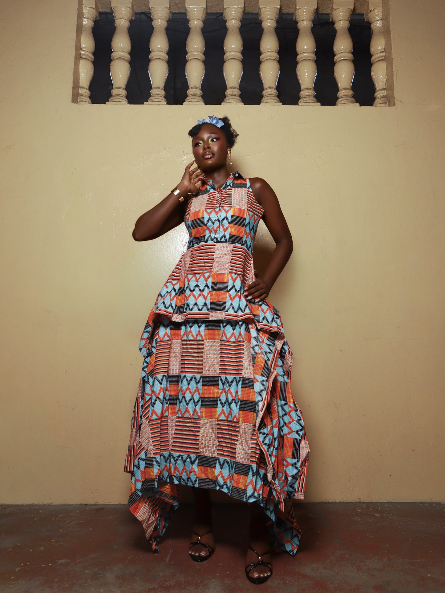 Ekene African Print Dress