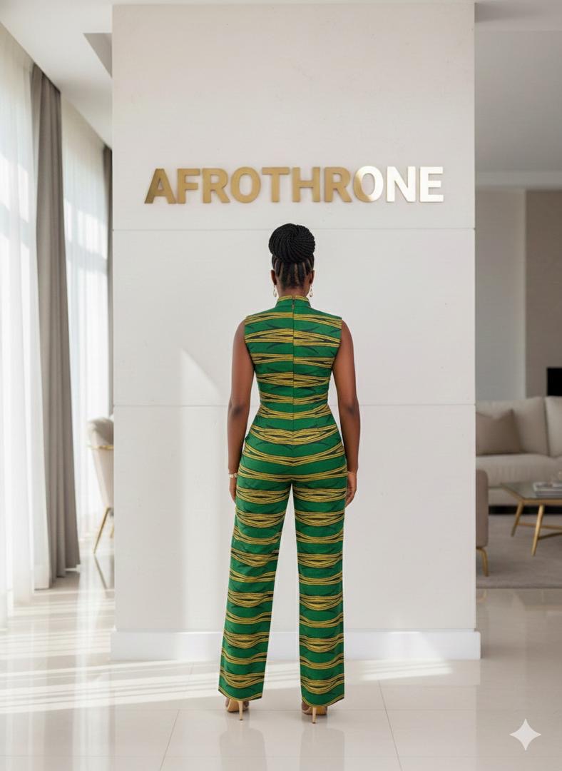 Jaiye African print jumpsuit