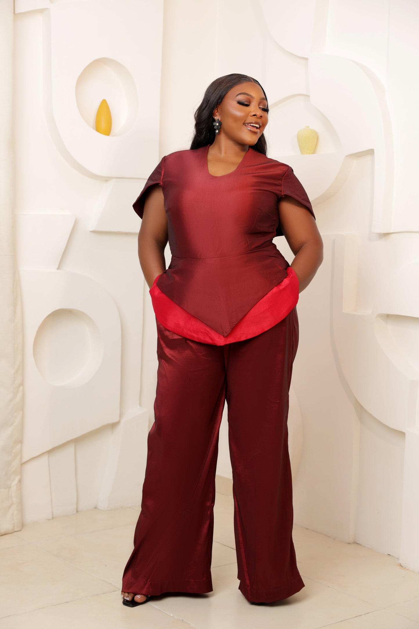 Jeil Pants And Top 2-Piece set