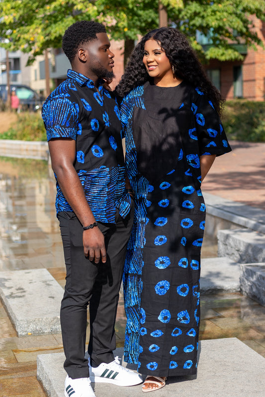 Afua Couples Matching African Outfits