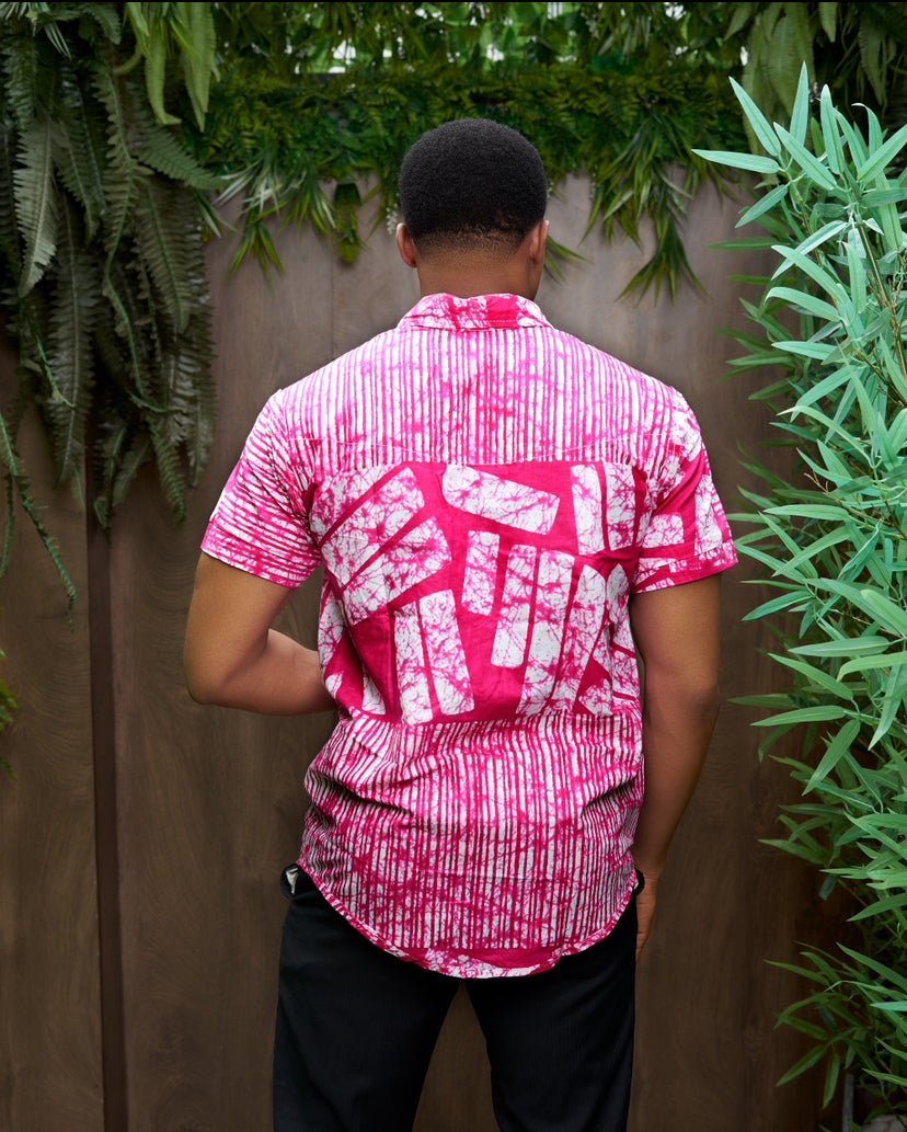 Shoxxy African Print Men Shirt