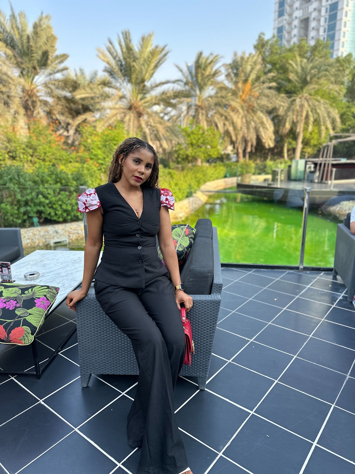 Kio Pants And Top 2-Piece set