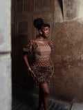 Chioma African Print Dress