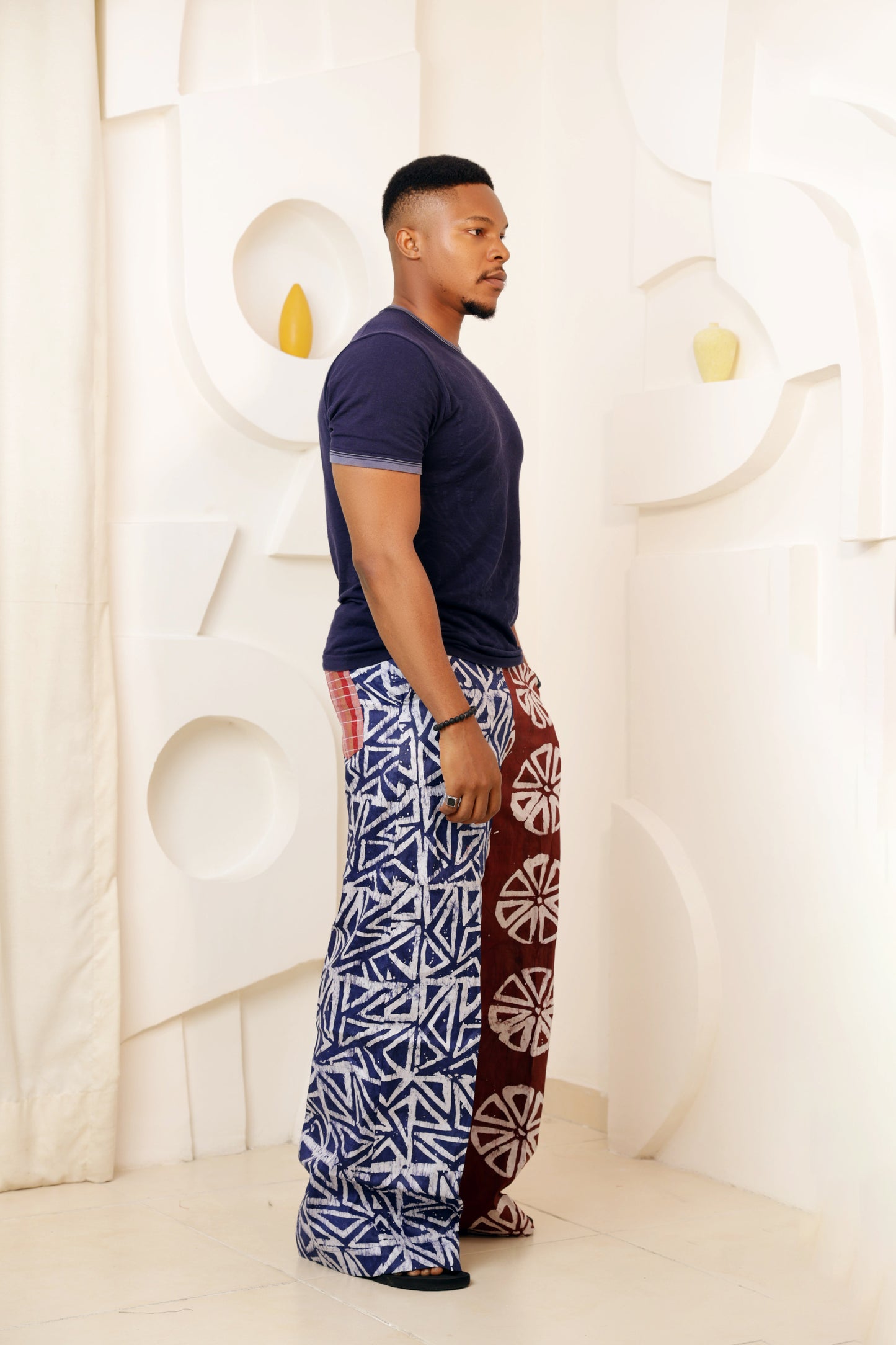 Liya Unisex African print pants