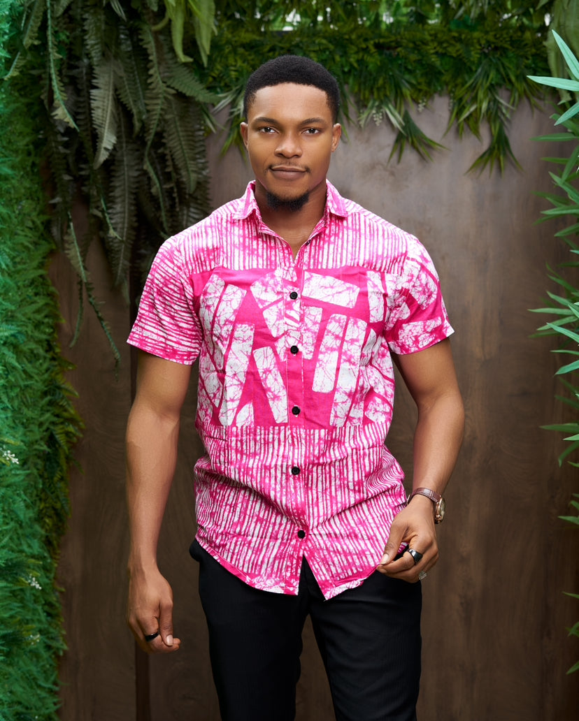 Shoxxy African Print Men Shirt