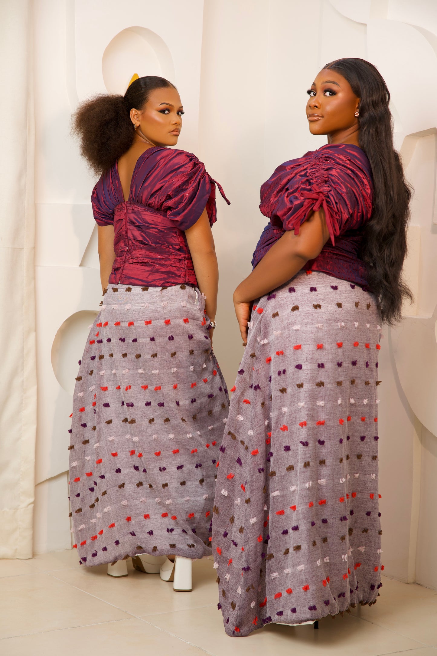 Bloom skirt And Top 2-Piece set