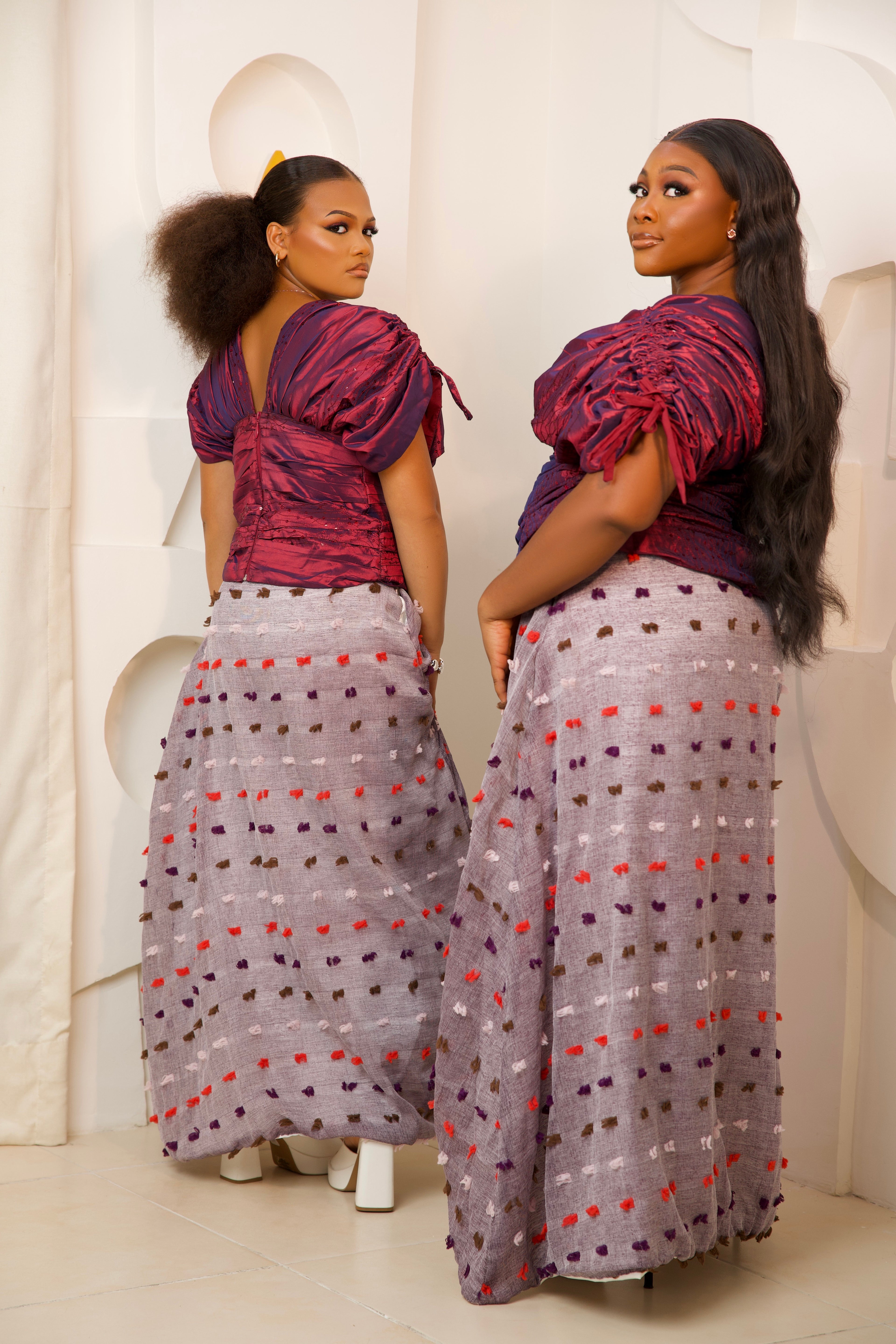 Bloom skirt And Top 2-Piece set