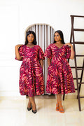 Ufoma African Print Dress