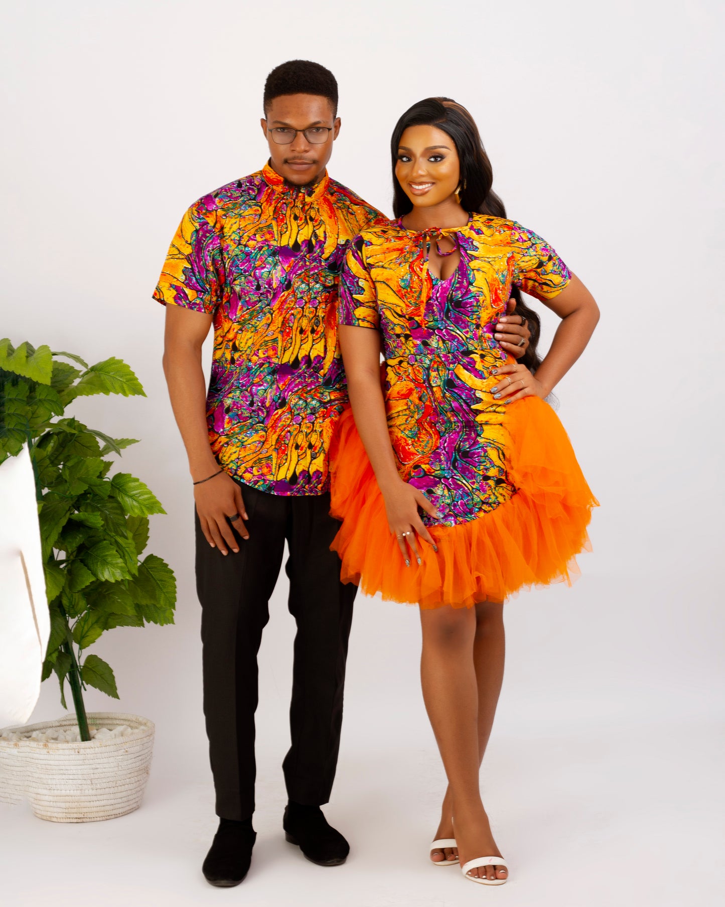 Tariro African Print Dress