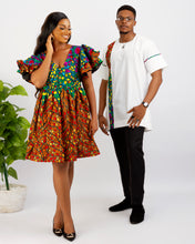 Load image into Gallery viewer, Kwasi Couples Matching African Outfits
