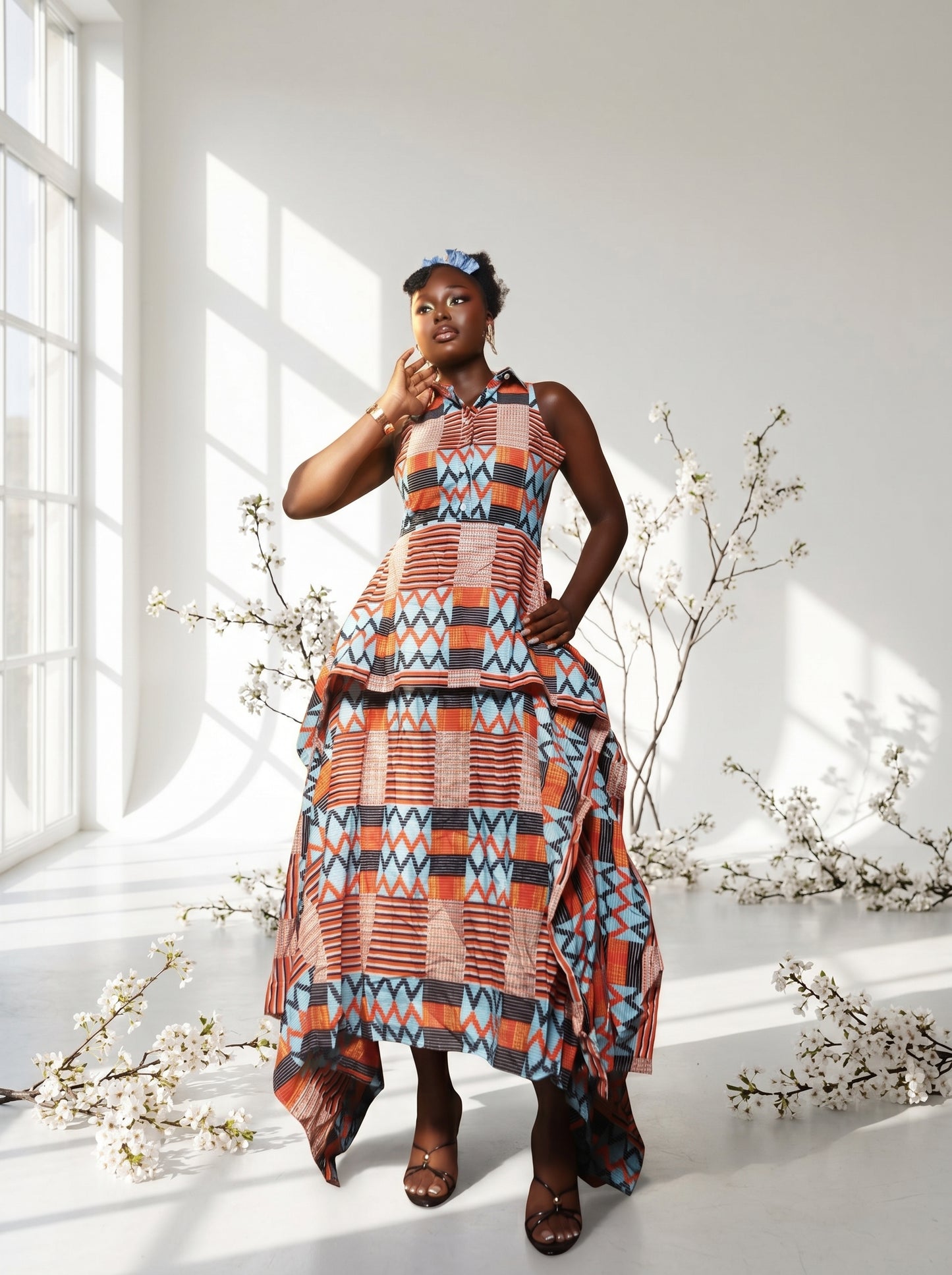 Ekene African Print Dress