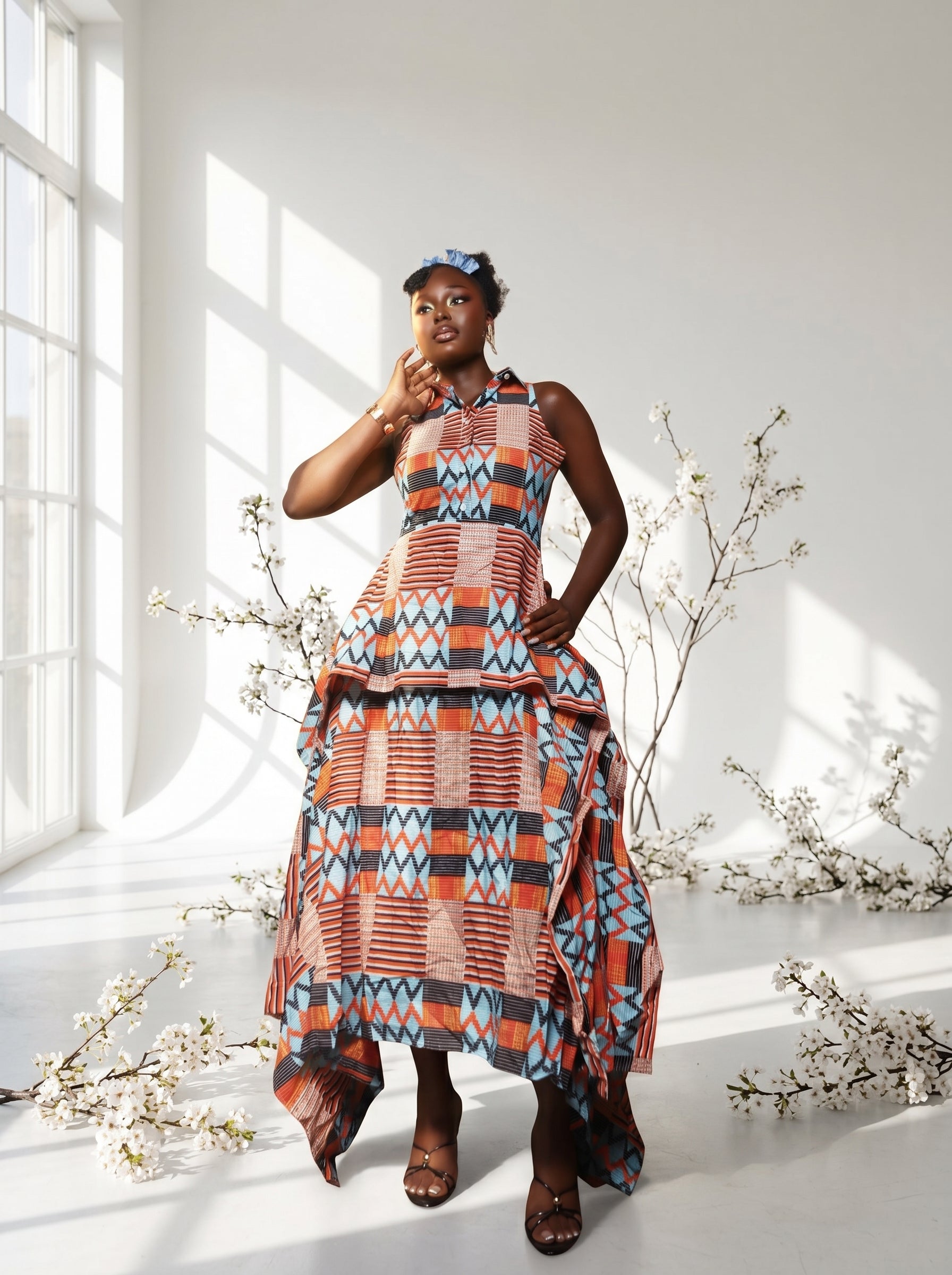 Ekene African Print Dress