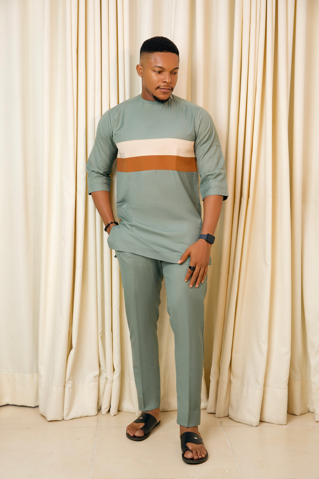 Zamani Men two piece set