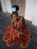 Sachi African Print Dress