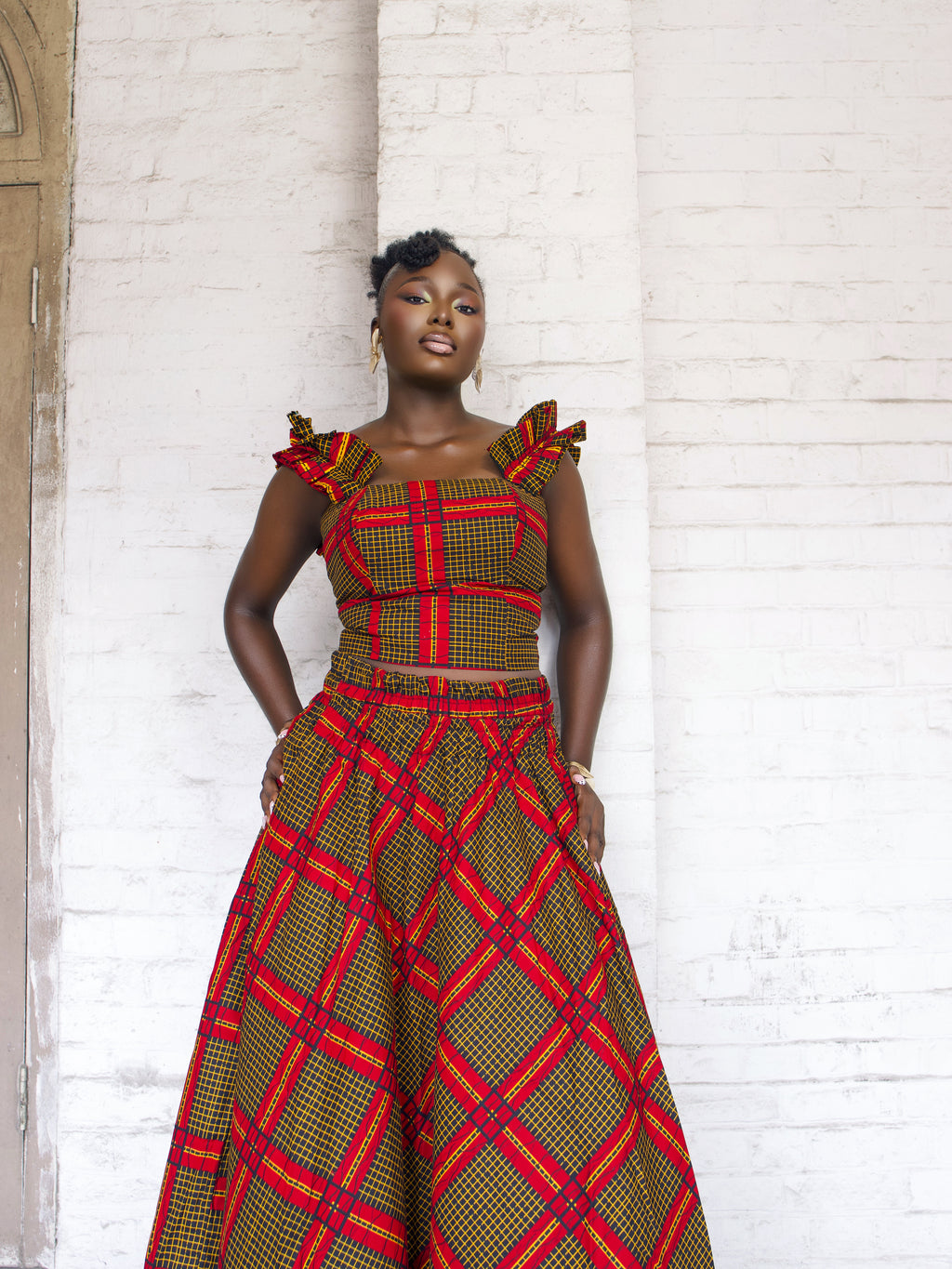 Idara Two piece skirt And Top set
