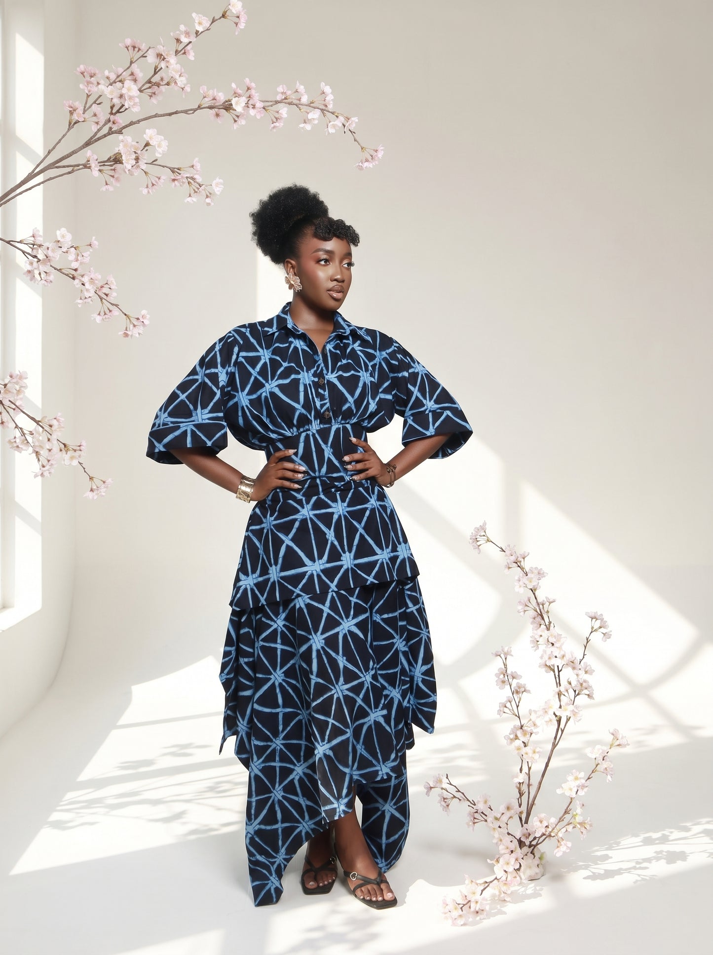 Ronke Two piece skirt And Top set