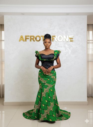 Titi African Print Dress