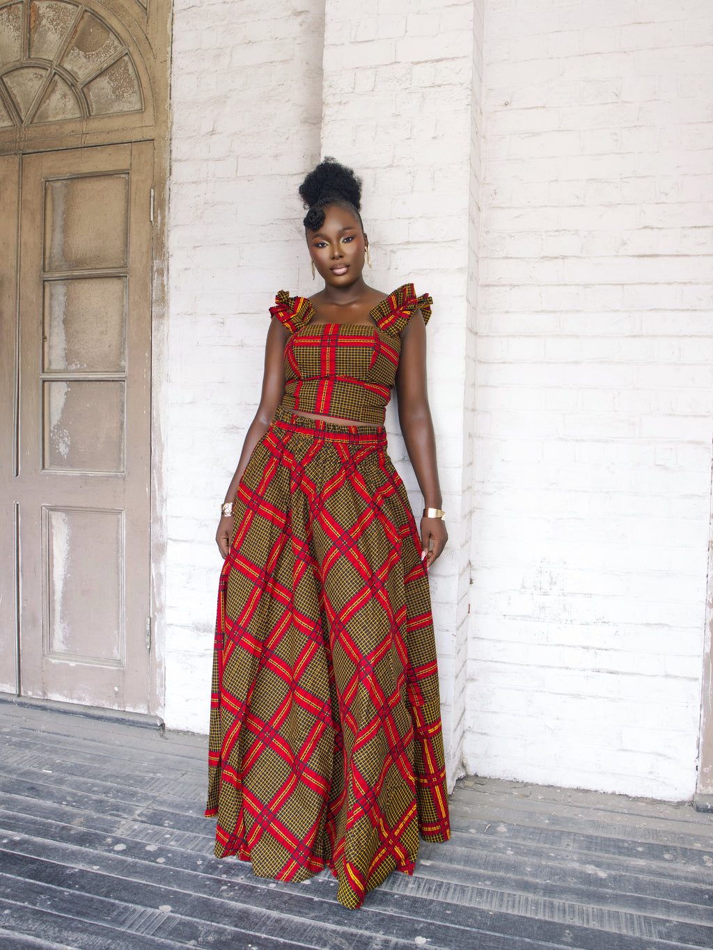Idara Two piece skirt And Top set