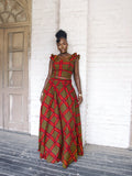 Idara Two piece skirt And Top set