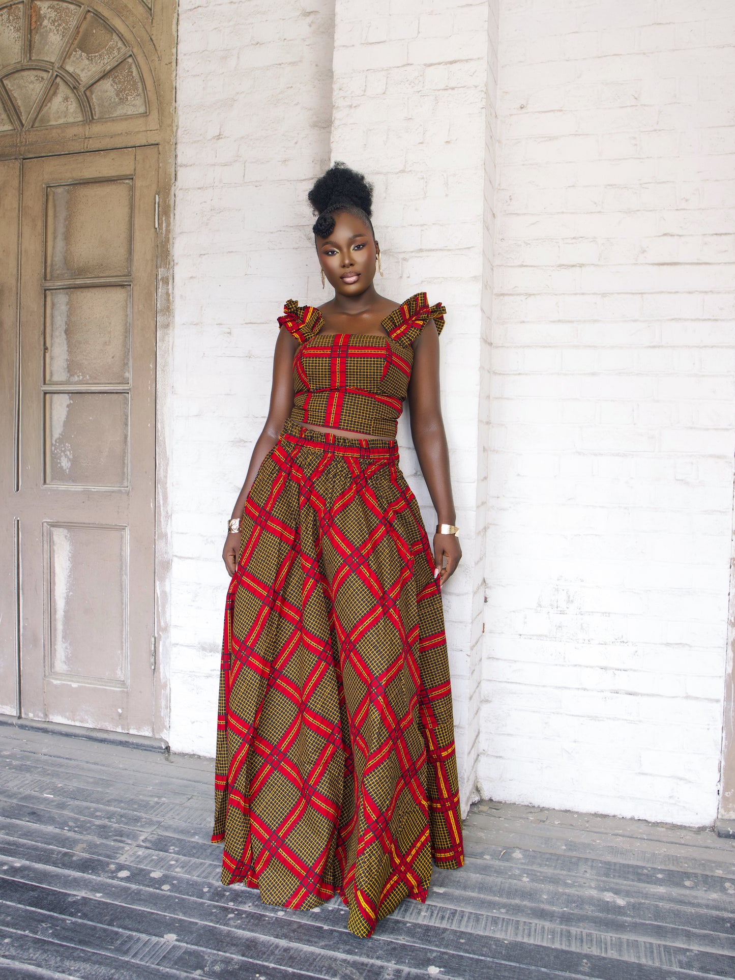 Idara Two piece skirt And Top set