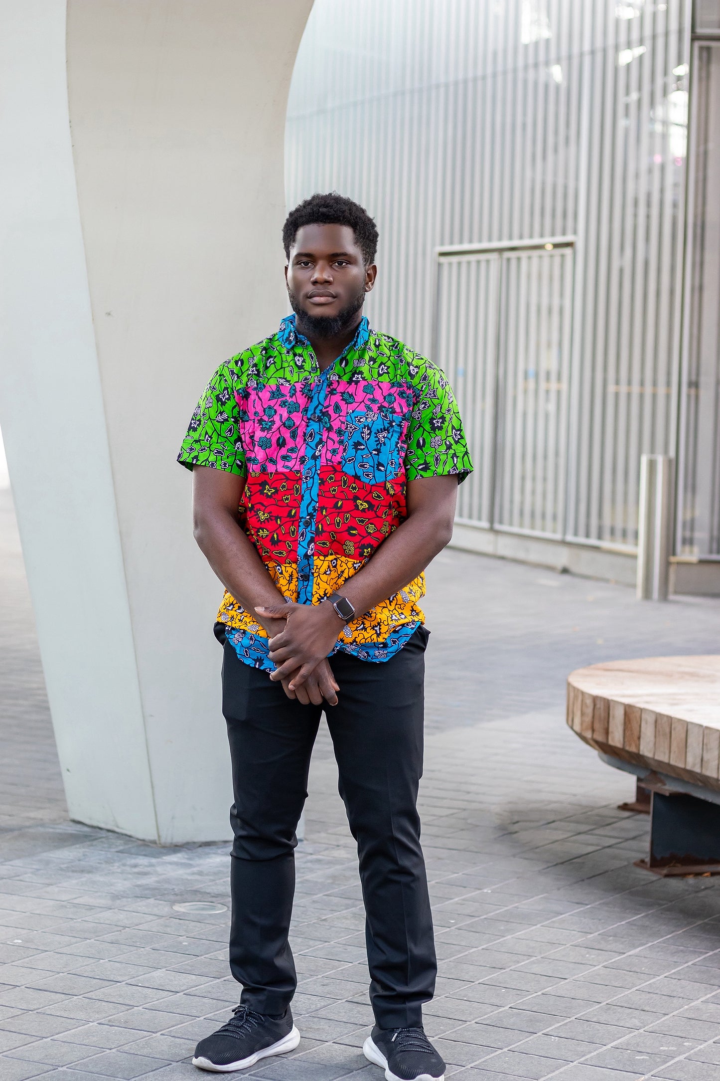 Kitan African Print Men Shirt