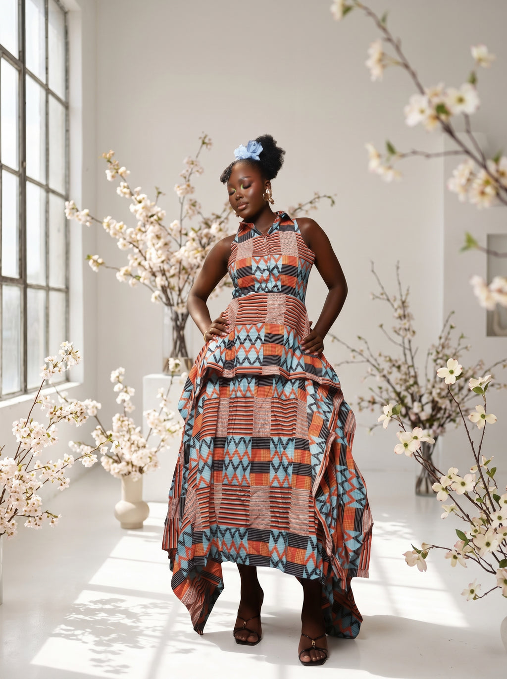 Ekene African Print Dress