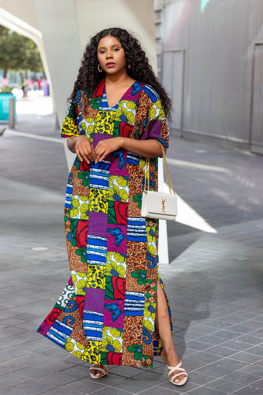 Toya African Kaftan dress