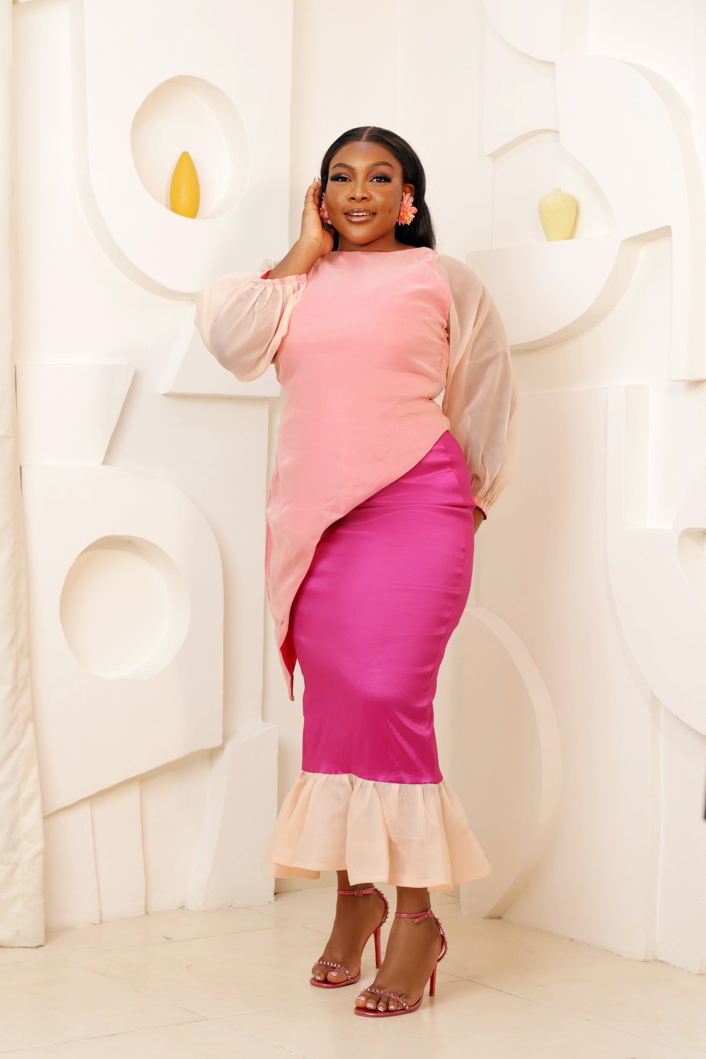 Jade skirt And Top 2-Piece set