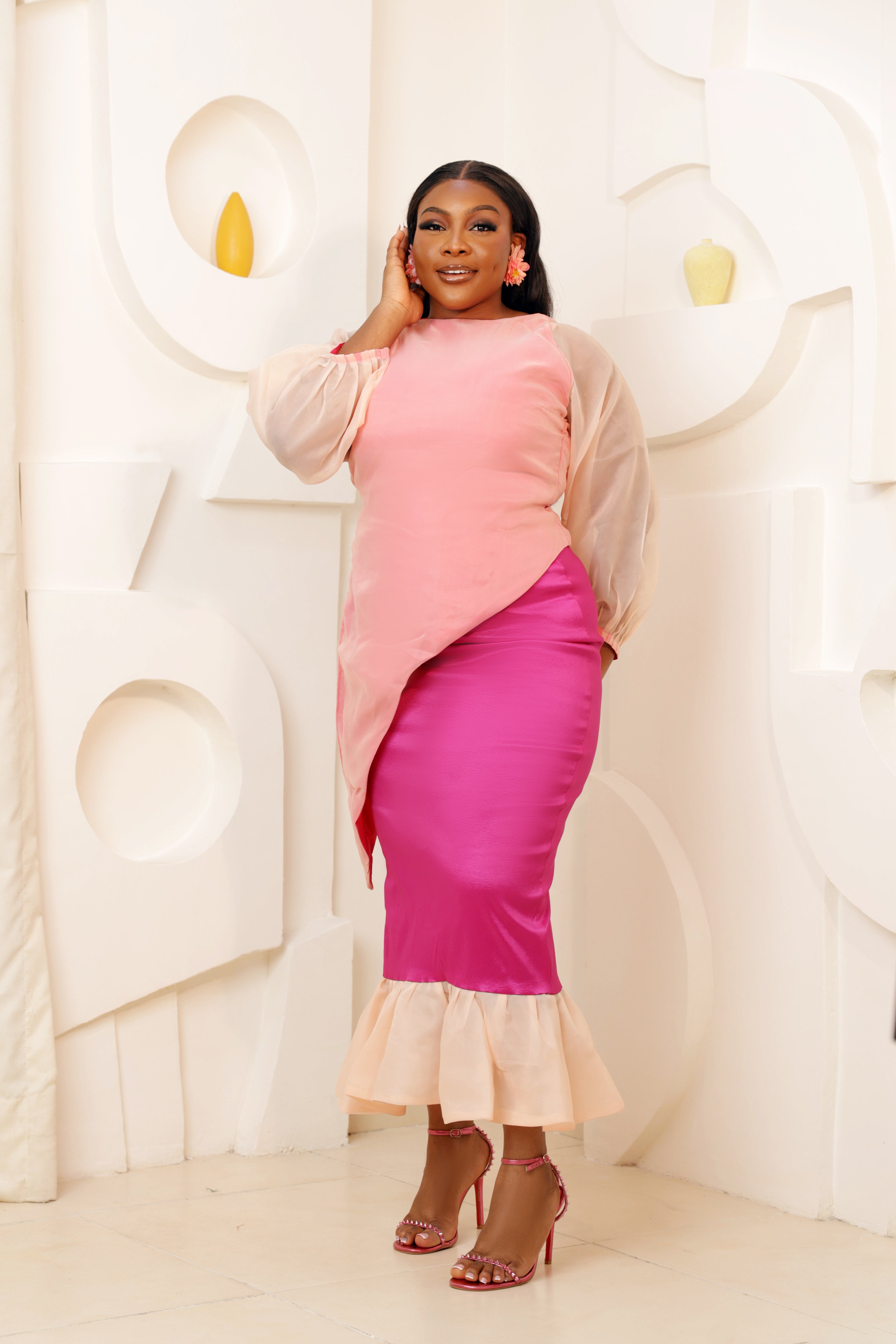 Jade skirt And Top 2-Piece set