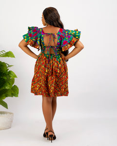 Kwasi African Print Dress
