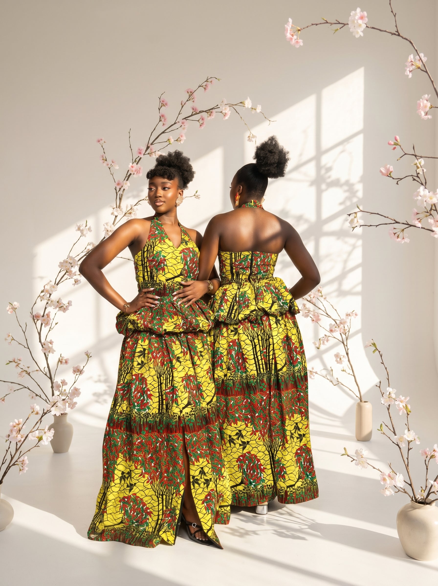 Muri Two piece skirt And Top set
