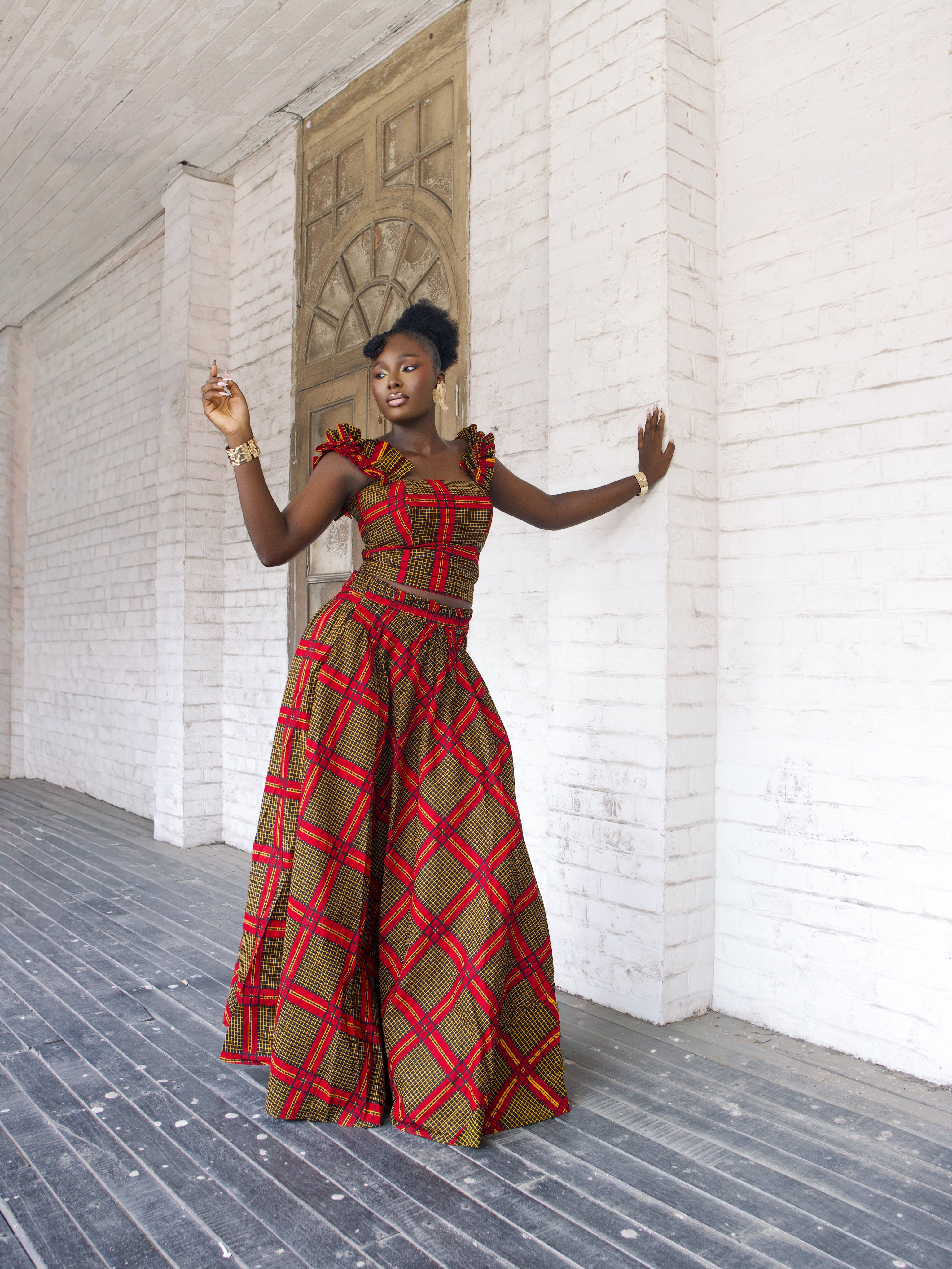 Idara Two piece skirt And Top set