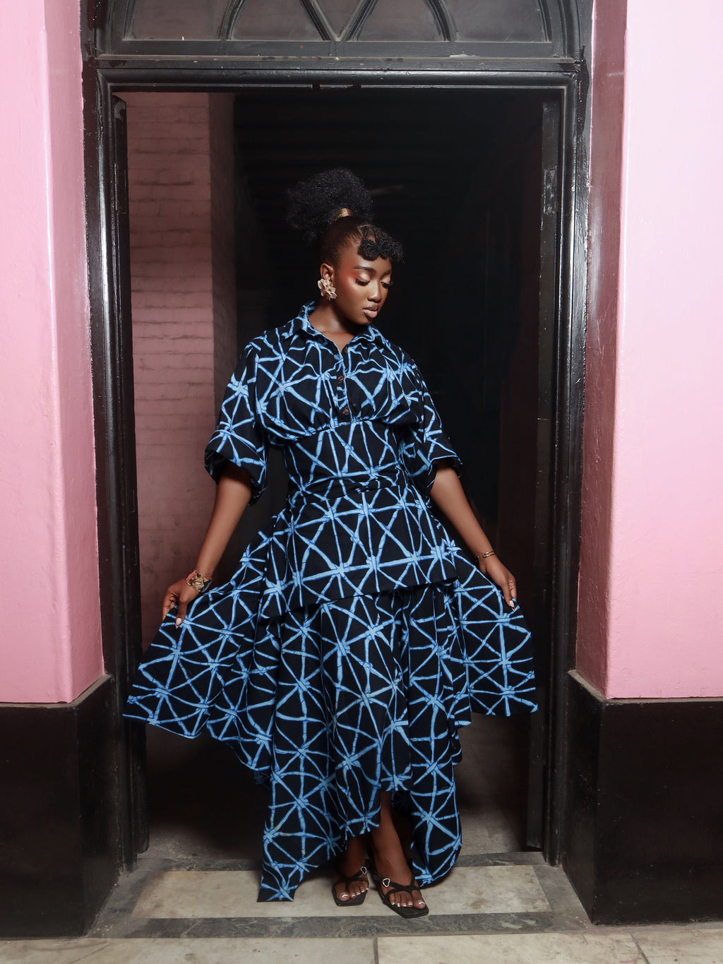 Ronke Two piece skirt And Top set